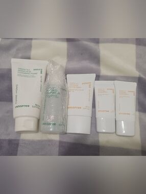 Innisfree korean skincare bundle 5 pieces